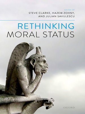 cover image of Rethinking Moral Status